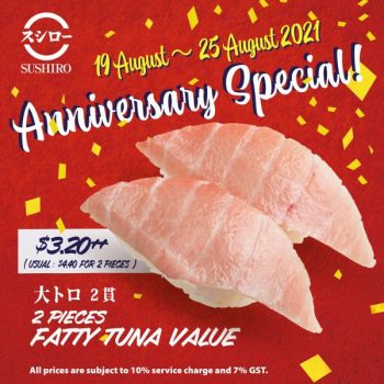 Sushiro-Anniversary-Promotion--350x350 19-25 Aug 2021: Sushiro Anniversary Promotion