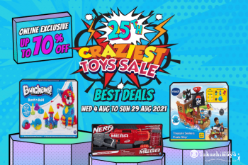 Takashimaya-Craziest-Toy-Sale--350x233 4-29 Aug 2021: Takashimaya Craziest Toy Sale