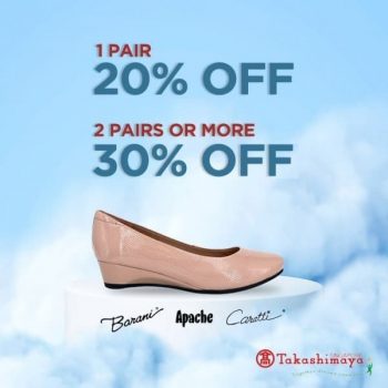 Takashimaya-Free-Barani-Name-Card-Holder-Promotion-350x350 16-31 Aug 2021: Takashimaya Comfort Shoes Promotion from Barani, Caratti and Apache