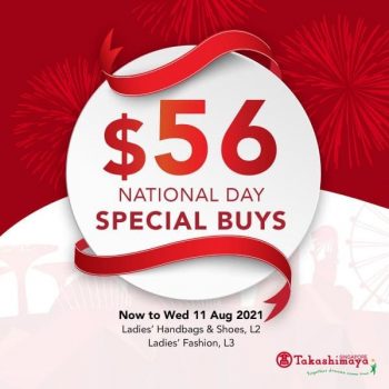 Takashimaya-National-Day-Special-Buys-Promotion-350x350 7-11 Aug 2021: Takashimaya National Day Special Buys Promotion