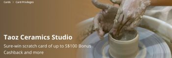 Taoz-Ceramics-Studio-Bonus-Cashback-Promotion-with-DBS--350x119 12 Aug 2021-13 Mar 2022: Taoz Ceramics Studio Bonus Cashback Promotion via ShopBack GO with DBS
