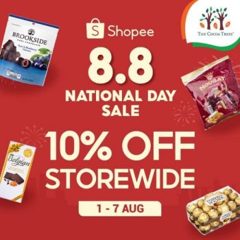 The-Cocoa-Trees-8.8-National-Day-Sale-350x350 1-7 Aug 2021: The Cocoa Trees  8.8 National Day Sale on Shopee