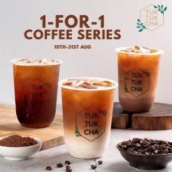 Tuk-Tuk-Cha-1-for-1-Coffee-Series-Promotion-350x350 10-31 Aug 2021: Tuk Tuk Cha 1-for-1 Coffee Series Promotion