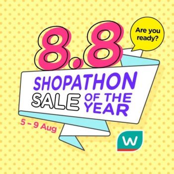 Watsons-8.8-Online-Shopathon-Sale-1-1-350x350 5-9 Aug 2021: Watsons 8.8 Online Shopathon Sale