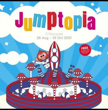 Wild-wild-wet-Indoor-Bouncy-Castle-Festival-Promotion-350x358 28 Aug-10 Oct 2021: Wild wild wet Jumptopia an Indoor Bouncy Castle Festival Promotion