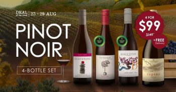 Wine-Connection-4-pack-Pinot-Noir-Bundle-Promotion-350x183 25-29 Aug 2021: Wine Connection  4-pack Pinot Noir Bundle  Promotion