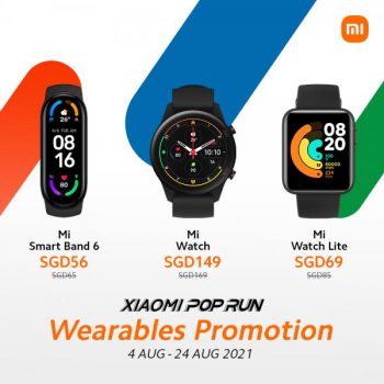 Xiaomi-Pop-Run-Wearables-Promotion-350x350 4-24 Aug 2021: Xiaomi Pop Run Wearables Promotion