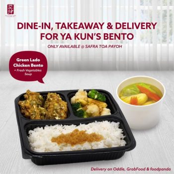 Ya-Kun-Kaya-Toast-Green-Lado-Chicken-Bento-Promotion-350x350 21 Aug 2021 Onward: Ya Kun Kaya Toast Green Lado Chicken Bento Promotion