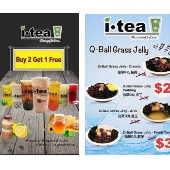 i.TEA-Buy-2-Get-1-Free-Promotion--350x350 10 Aug 2021 Onward: i.TEA Buy 2 Get 1 Free Promotion at Woodlands Street