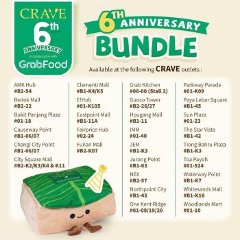 1CRAVE-Nasi-Lemak-Teh-Tarik-6th-Anniversary-Bundle-Promotion1-350x350 16 Sep 2021 Onward: CRAVE Nasi Lemak & Teh Tarik 6th Anniversary Bundle Promotion