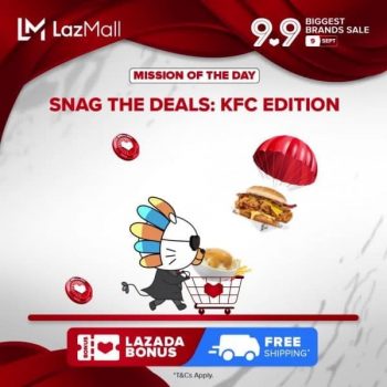 3-13-Sep-2021-Lazada-Mission-Of-The-Day-Sale-350x350 3-13 Sep 2021: Lazada Snag The Deals KFC Edition Mission Of The Day Sale