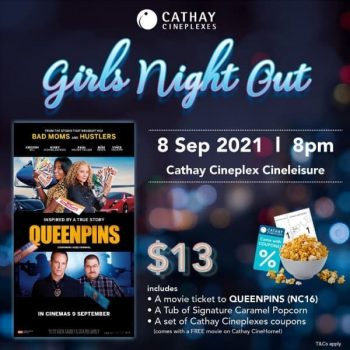 8-Sep-2021-MM2-Entertainment-Girl-Night-Out-Promotion-350x350 2 Sep 2021 Onward: Cathay Cineplexes Girl Night Out Ticket Promotion at Cineleisure