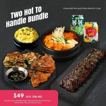 Ajummas-Korean-Restaurant-Two-Hot-To-Handle-Bundle-Promotion--350x350 9 Sep 2021 Onward: Ajumma's Korean Restaurant Two Hot To Handle Bundle Promotion