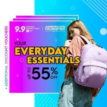 American-Tourister-9.9-Sale--350x350 6-9 Sep 2021: American Tourister 9.9 Sale on Lazada