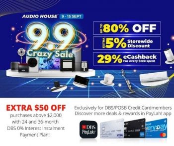 Audio-House-9.9-Crazy-Sale--350x293 9-15 Sep 2021: Audio House 9.9 Crazy Sale