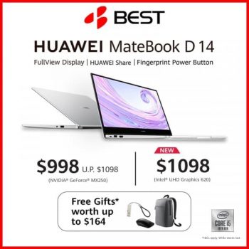 BEST-Denki-HUAWEI-MateBook-D-14-Promotion-350x350 23 Sep 2021 Onward: BEST Denki HUAWEI MateBook D 14  Promotion