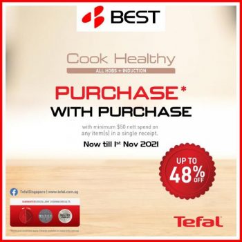 BEST-Denki-Tefal-PWP-Promotion--350x350 27 Sep-1 Nov 2021: BEST Denki Tefal PWP Promotion