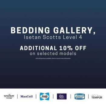 Bedding-Gallery-Attractive-Discounts-Sale-at-Isetan--350x350 10-12 Sep 2021: Bedding Gallery Attractive Discounts Sale at Isetan