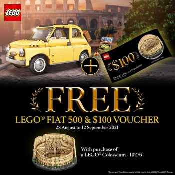 Bricks-World-LEGO-Certified-Stores-Voucher-Promotion--350x350 23 Aug-12 Sep 2021: Bricks World LEGO Certified Stores Voucher Promotion
