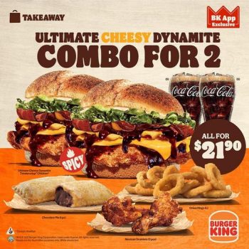 Burger-King-Ultimate-Cheesy-Dynamite-Combo-for-2-@-21.90-Promotion--350x350 17 Sep 2021 Onward: Burger King Ultimate Cheesy Dynamite Combo for 2 @ $21.90 Promotion