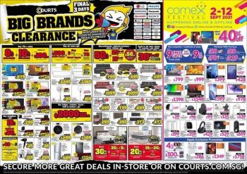 COURTS-Big-Brands-Clearance-Sale-350x247 3 Sep 2021 Onward: COURTS Big Brands Clearance Sale