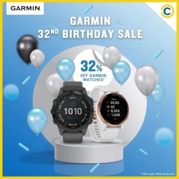 COURTS-Birthday-Sale-350x350 13 Sep-12 Oct 2021: COURTS Garmin Birthday Sale