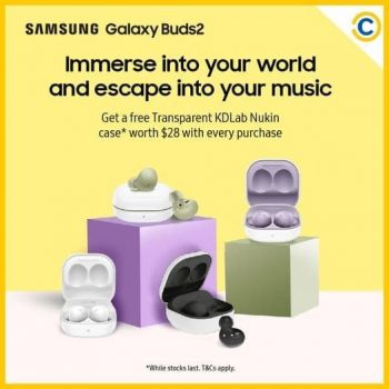 COURTS-Galaxy-Buds-2-Promotion-350x350 11 Sep 2021 Onward: COURTS Samsung Galaxy Buds 2 Promotion