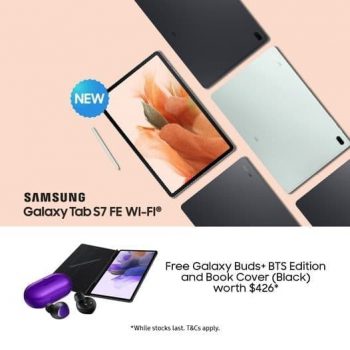COURTS-Galaxy-Tab-S7-FE-Wi-Fi-Promotion-350x350 9-19 Sep 2021: COURTS Samsung Galaxy Tab S7 FE Wi-Fi Promotion