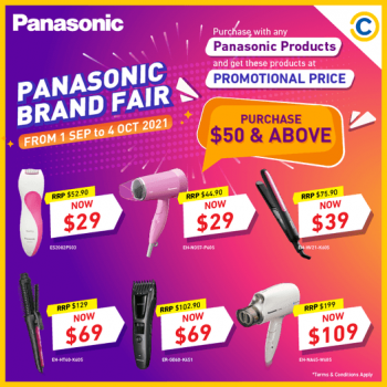 COURTS-Panasonic-Brand-Fair--350x350 18 Sep-31 Oct 2021: COURTS Panasonic Brand Fair