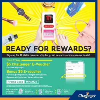 Challenger-E-voucher-Promotion-350x350 31 Aug 2021 Onward: Challenger E-voucher  Promotion