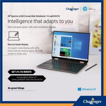 Challenger-HP-Spectre-x360-Convertible-Notebook-Promotion-350x350 15 Sep 2021 Onward: Challenger HP Spectre x360 Convertible Notebook Promotion