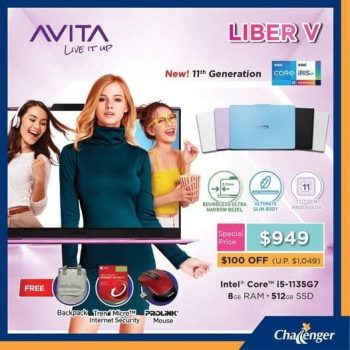 Challenger-V18-Rebate-Free-Gifts-Promotion-350x350 31 Aug 2021 Onward: Challenger V$18 Rebate + Free Gifts Promotion