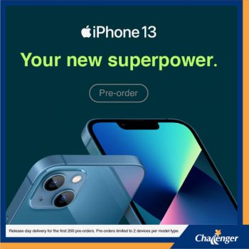 Challenger-iPhone-13-pre-order-Promotion-350x350 17 Sep 2021 Onward: Challenger iPhone 13 pre-order Promotion