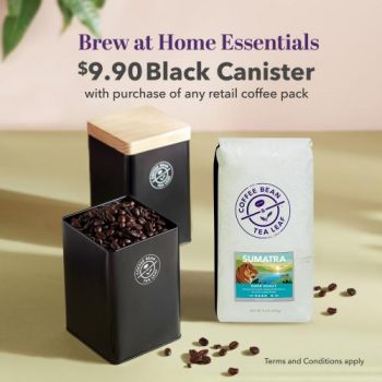 Coffee-Bean-9.90-Black-Canister-Promotion-350x350 13 Sep 2021 Onward: Coffee Bean $9.90 Black Canister Promotion