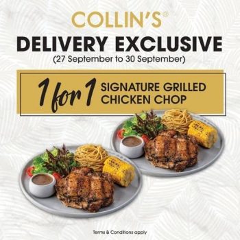 Collins-Grille-Delivery-Exclusive-Promotion-350x350 29-30 Sep 2021: Collin's Grille Delivery Exclusive Promotion
