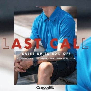 Crocodile-Last5-Call-Sale-350x350 17-22 Sep 2021: Crocodile Last Call Sale at OG Albert