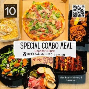 District-10-Bar-Restaurant-Special-Combo-Meal-350x350 2 Sep 2021 Onward: District 10 Bar & Restaurant  Special Combo Meal Promotion