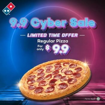 Dominos-9.9-Cyber-Sale-350x350 7-13 Sep 2021: Domino's 9.9 Cyber Sale