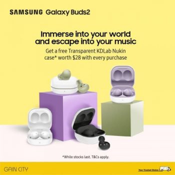 Gain-City-Galaxy-Buds-2-Promotion-350x350 10 Sep 2021 Onward: Gain City Galaxy Buds 2 Promotion