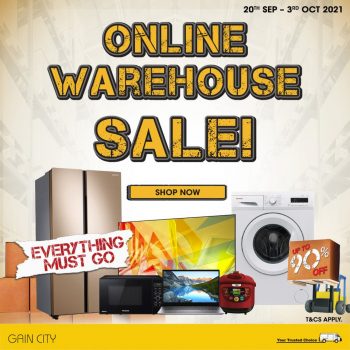 Gain-City-Online-Warehouse-Sale--350x350 29 Sep 2021 Onward: Gain City Online Warehouse Sale