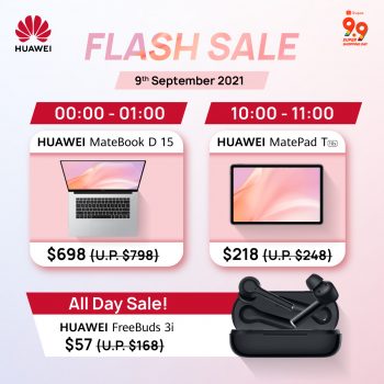 HUAWEI-FreeBuds-3i-on-Flash-Deals-All-Day-Sale-350x350 9 Sep 2021: HUAWEI FreeBuds 3i on Flash Deals & All-Day Sale on Shopee