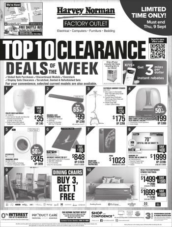 Harvey-Norman-Everything-is-Negotiable-Sale2-350x462 4-8 Sep 2021: Harvey Norman Everything is Negotiable Sale