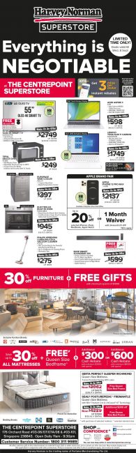 Harvey-Norman-Everything-is-Negotiable-Sale5-195x650 4-8 Sep 2021: Harvey Norman Everything is Negotiable Sale