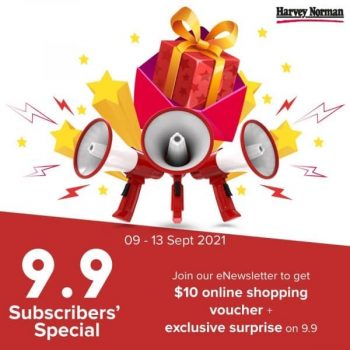 Harvey-Norman-Latest-Promotions-350x350 9-13 Sep 2021: Harvey Norman 9.9 Subscriber's Special Promotions