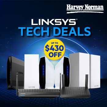 Harvey-Norman-Tech-Deal-350x350 7 Sep 2021 Onward: Harvey Norman Linksys Tech Deal