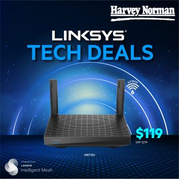 Harvey-Norman-Tech-Deal1-350x350 7 Sep 2021 Onward: Harvey Norman Linksys Tech Deal