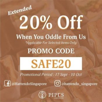 Hattendo-20-Oddle-Discount-Promotion-350x350 30 Sep-10 Oct 2021: Hattendo 20% Oddle Discount Promotion