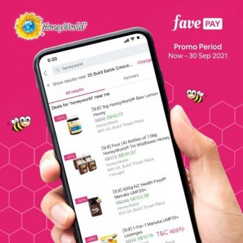 HoneyWorldtm-September-Offers-Sale-350x350 20-30 Sep 2021: HoneyWorld September Offers Sale with FavePay