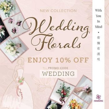 Humming-Flowers-Gifts-Wedding-Floral-Promotion-350x350 25 Sep 2021 Onward: Humming Flowers & Gifts  Wedding Floral Promotion