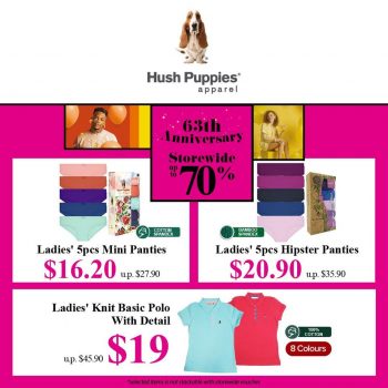 Hush-Puppies-Apparel-63th-Anniversary-Promotion1-350x350 18 Sep 2021 Onward: Hush Puppies Apparel 63th Anniversary Promotion